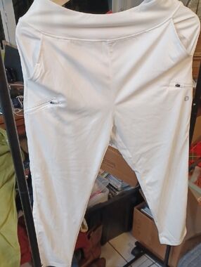 Women's White Track Pants Joggers